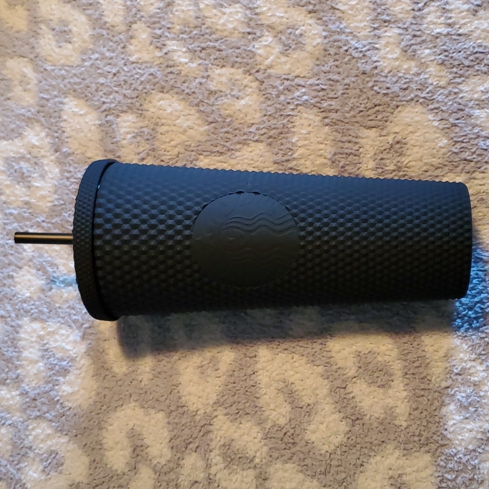 Starbucks Venti Studded Matte Black